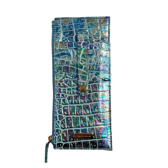 Brahmin Credit Card Wallet Wonderland Melbourne - Picture 7 of 15